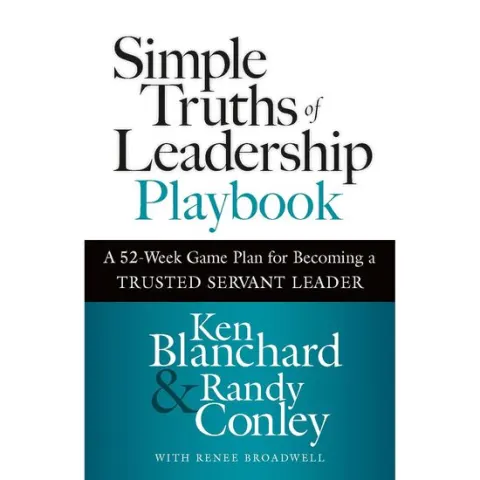 Coperta cărții Simple Truths Of Leadership Playbook
