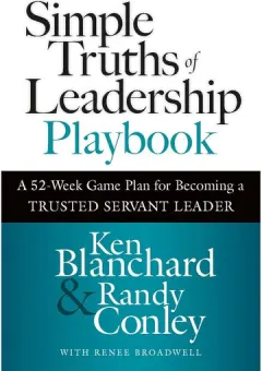 Coperta cărții Simple Truths Of Leadership Playbook