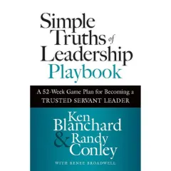 Coperta cărții Simple Truths Of Leadership Playbook