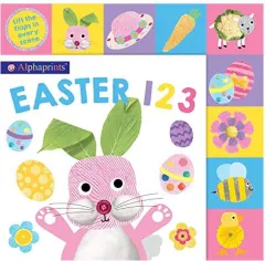 Coperta cărții Alphaprints Easter 123