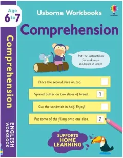 Coperta cărții Usborne Workbooks Comprehension 6-7