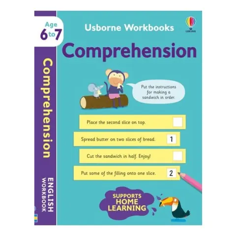 Coperta cărții Usborne Workbooks Comprehension 6-7