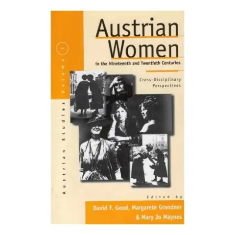 Coperta cărții Austrian Women in the Nineteenth and Twentieth Centuries