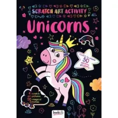 Coperta cărții Scratch Art Activity: Unicorns