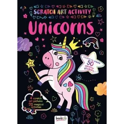 Coperta cărții Scratch Art Activity: Unicorns