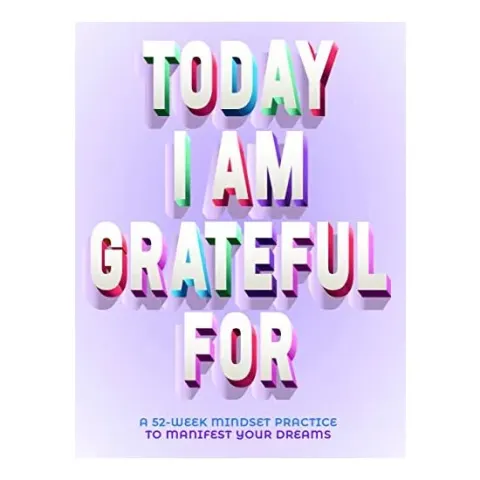 Coperta cărții Today I Am Grateful For