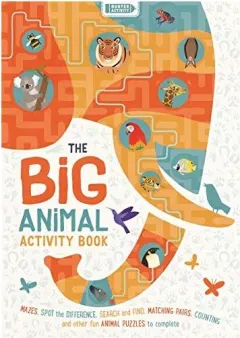Coperta cărții The Big Animal Activity Book
