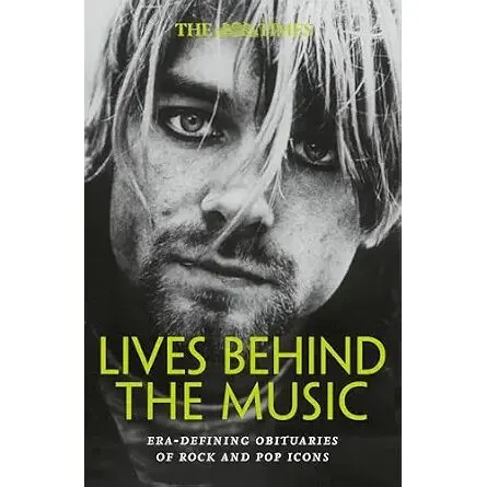 Coperta cărții The Times Lives Behind the Music obituaries archive
