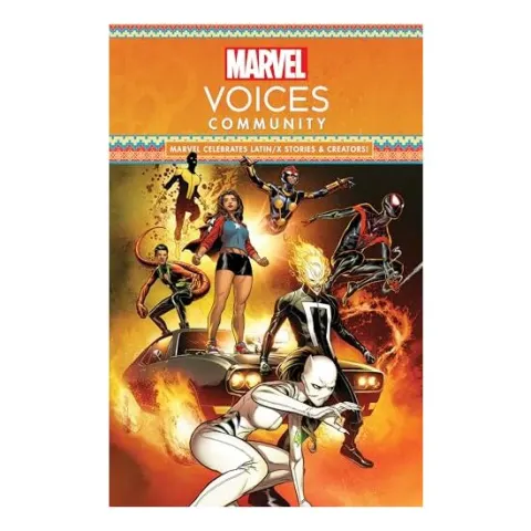 Coperta cărții Marvel's Voices