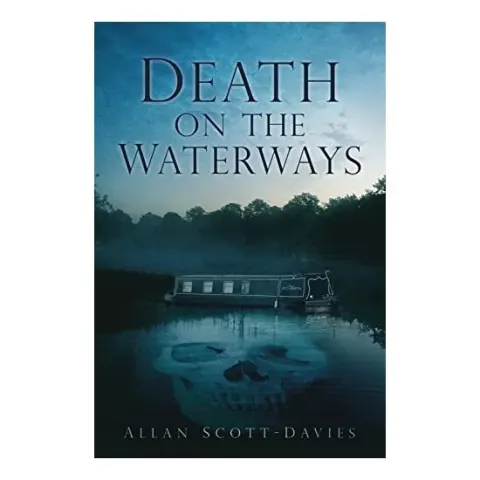 Coperta cărții Death On The Waterways, Allan Scott-Davies
