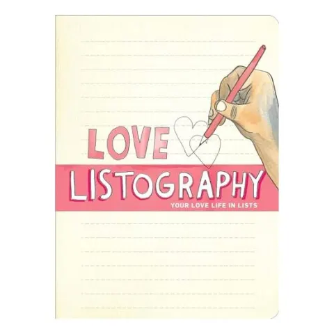 Coperta cărții Love Listography Your Love Life In Lists, Lisa Nola