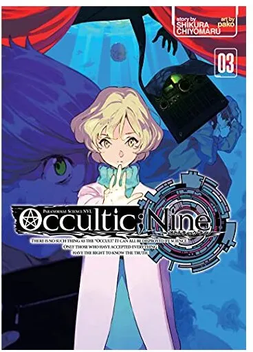 Coperta cărții Occultic;Nine Vol. 3, Chiyomaru Shikura