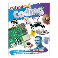 Coperta cărții DKfindout! Coding, DK