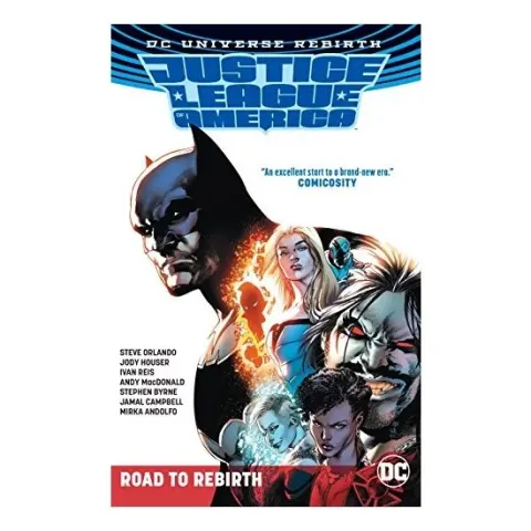 Coperta cărții Justice League of America, Steve Orlando