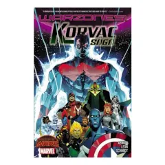 Coperta cărții Korvac saga, Dan Abnett