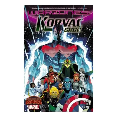 Coperta cărții Korvac saga, Dan Abnett