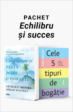 Coperta cărții Pachet Echilibru și succes. Construiește-ți viața pe care o dorești/Cele 5 tipuri de bogăție - Oprah Winfrey