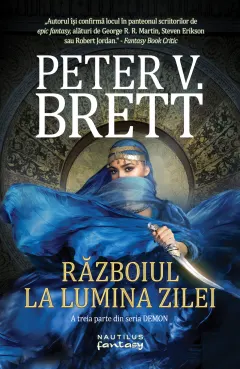 Coperta cărții Războiul la lumina zilei (seria Demon, partea a III-a)