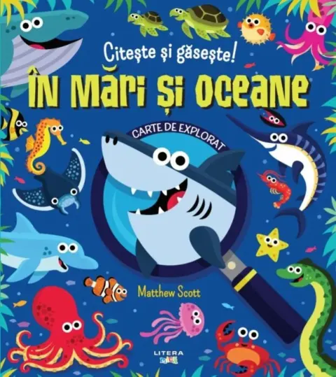 Coperta cărții Citeste si gaseste! In mari si oceane