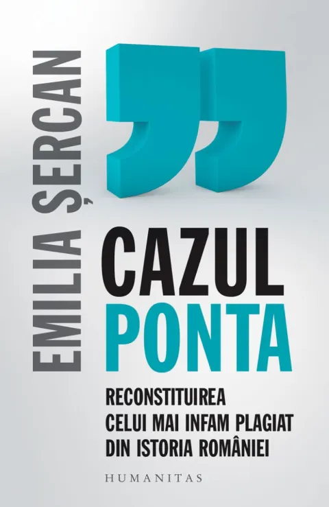 Coperta cărții Cazul Ponta. Reconstituirea celui mai infam plagiat din istoria României