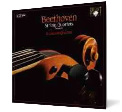 Coperta cărții Beethoven: String Quartets Nos. 1-16 (complete, inc. Grosse Fuge)