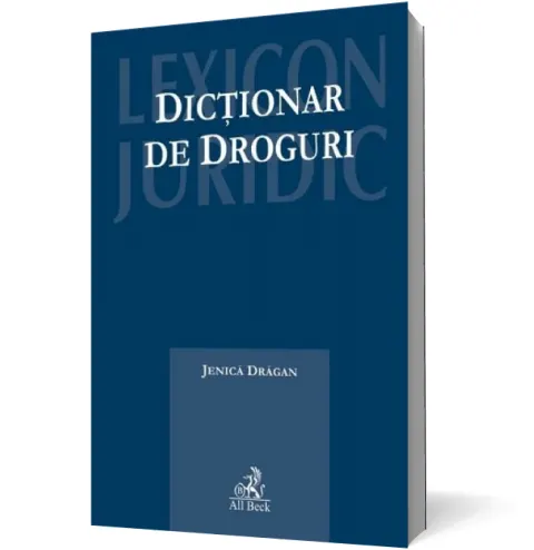 Coperta cărții Dicționar de droguri