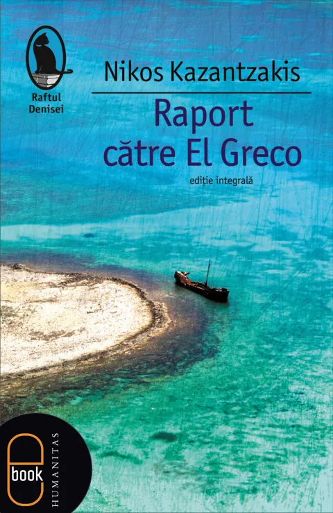 Coperta cărții Raport către El Greco (epub)