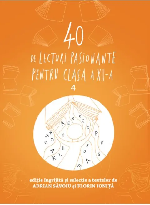 Coperta cărții 40 de lecturi pasionante pentru liceu (clasa a XII-a)