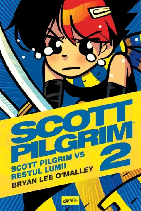 Coperta cărții Scott Pilgrim #2. Scott Pilgrim vs. restul lumii