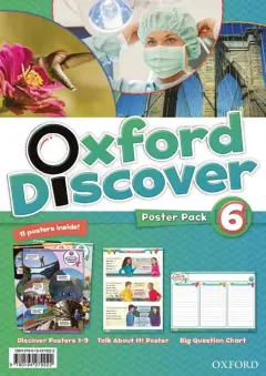 Coperta cărții Oxford Discover 6 Poster Pack- REDUCERE 40%