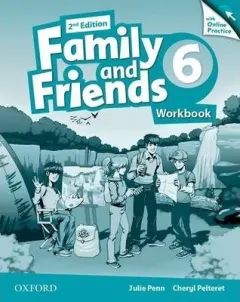 Coperta cărții Family and Friends 2E Level 6 Workbook with Online Practice- REDUCERE 35%