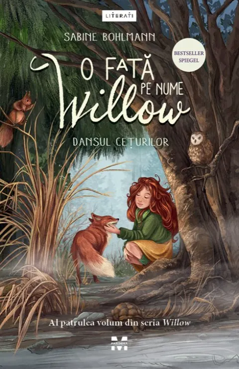 Coperta cărții O fată pe nume Willow. Dansul cețurilor (seria Willow, vol.4)