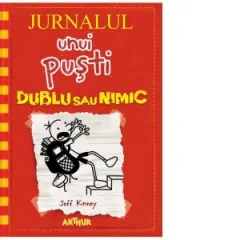 Coperta cărții Jurnalul unui pusti 11. Dublu sau nimic
