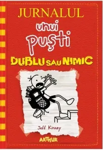 Coperta cărții Jurnalul unui pusti 11. Dublu sau nimic