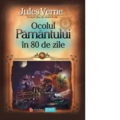 Coperta cărții Ocolul Pamantului in 80 de zile
