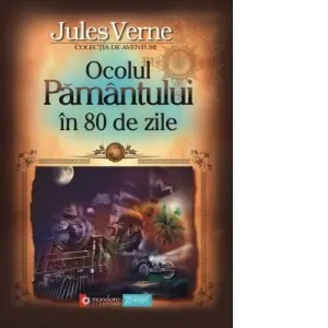 Coperta cărții Ocolul Pamantului in 80 de zile