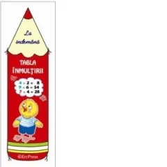 Coperta cărții La indemana. Tabla inmultirii