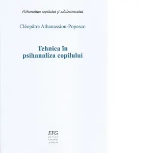 Coperta cărții Tehnica in psihanaliza copilului