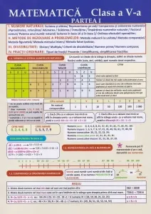 Coperta cărții Pliant. Matematica. Clasa a V-a, partea I