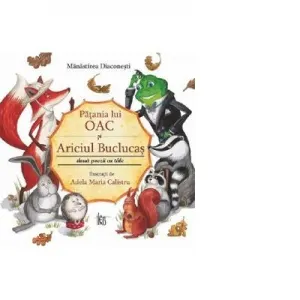 Coperta cărții Patania lui Oac si Ariciul Buclucas, doua poezii cu talc