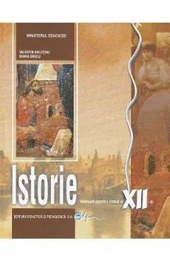 Coperta cărții Istorie - Clasa 12 - Manual - Valentin Balutoiu, Maria Grecu