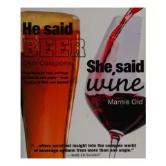 Coperta cărții He said beer, she said wine