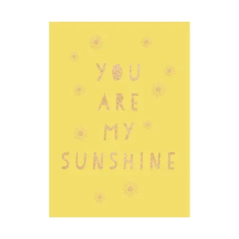 Coperta cărții You are my sunshine
