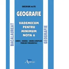 Coperta cărții Geografie BAC. Vademecum pentru minimum nota 6