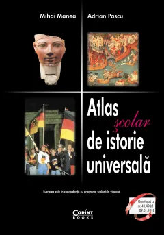 Coperta cărții Atlas școlar de istorie universală / Manea