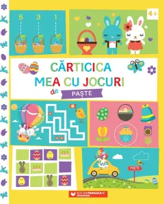 Coperta cărții Carticica mea cu jocuri de Paste