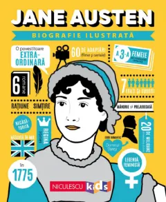 Coperta cărții Jane Austen. Biografie ilustrata