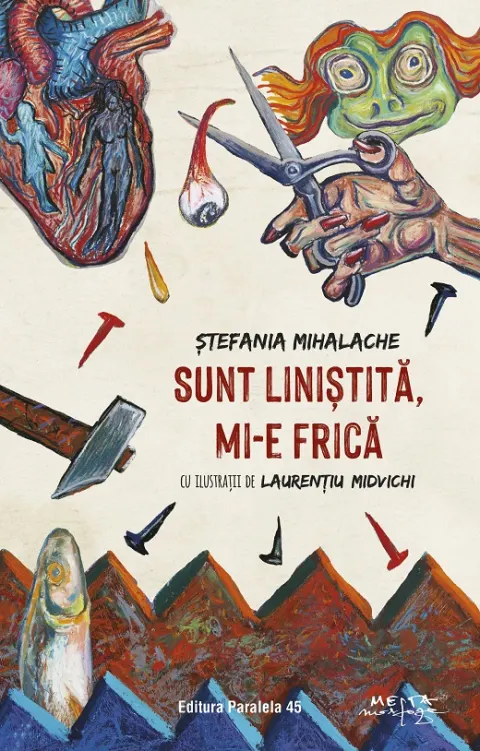 Coperta cărții Sunt liniștită, mi-e frică