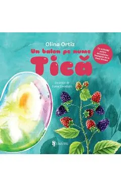 Coperta cărții Un balon pe nume Tica - Olina Ortiz, Doina Zavadschi
