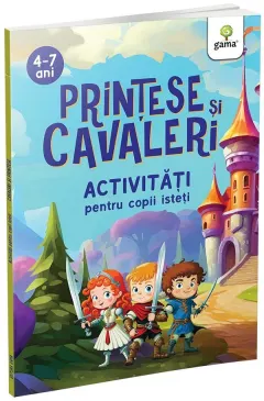 Coperta cărții Printese si cavaleri. Activitati pentru copii isteti